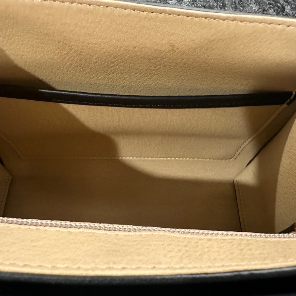 New Gianni Notaro Carol J Black Handbag with removable strap - Picture 11 of 16
